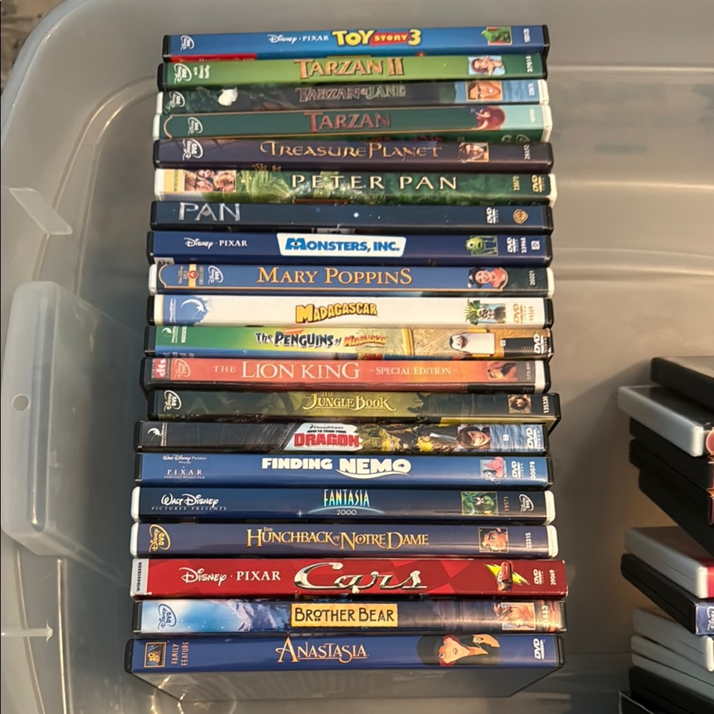 20 Disney and DreamWorks DVD Collection